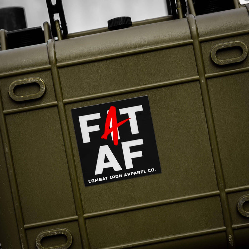 Load image into Gallery viewer, FAT AF DECAL
