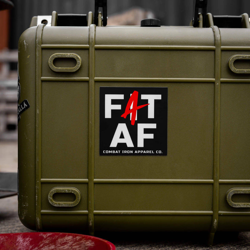 Load image into Gallery viewer, FAT AF DECAL
