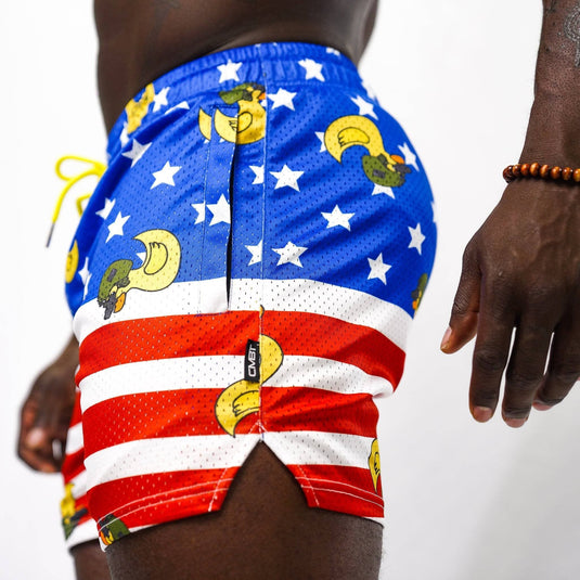 Mid Thigh Mesh Training / Lifestyle Shorts | 5"