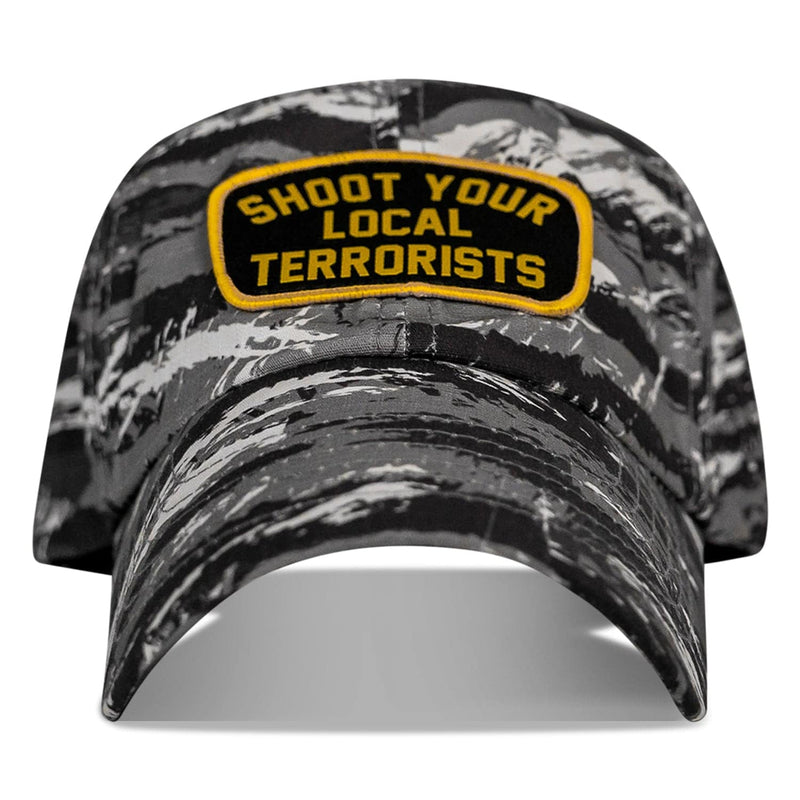Load image into Gallery viewer, Shoot Your Local Terrorists Patch Ripstop Low Profile Hat
