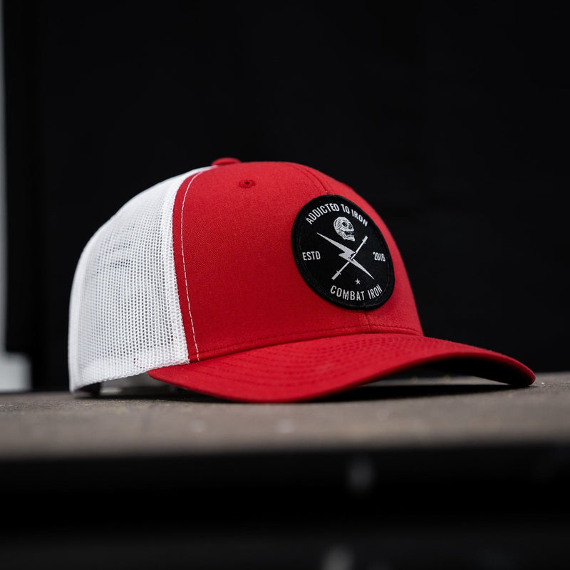 Load image into Gallery viewer, Addicted To Iron Patch Snapback Hat
