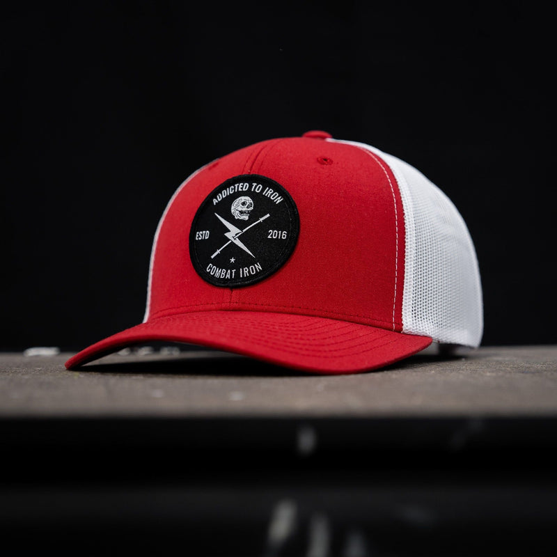 Load image into Gallery viewer, Addicted To Iron Patch Snapback Hat

