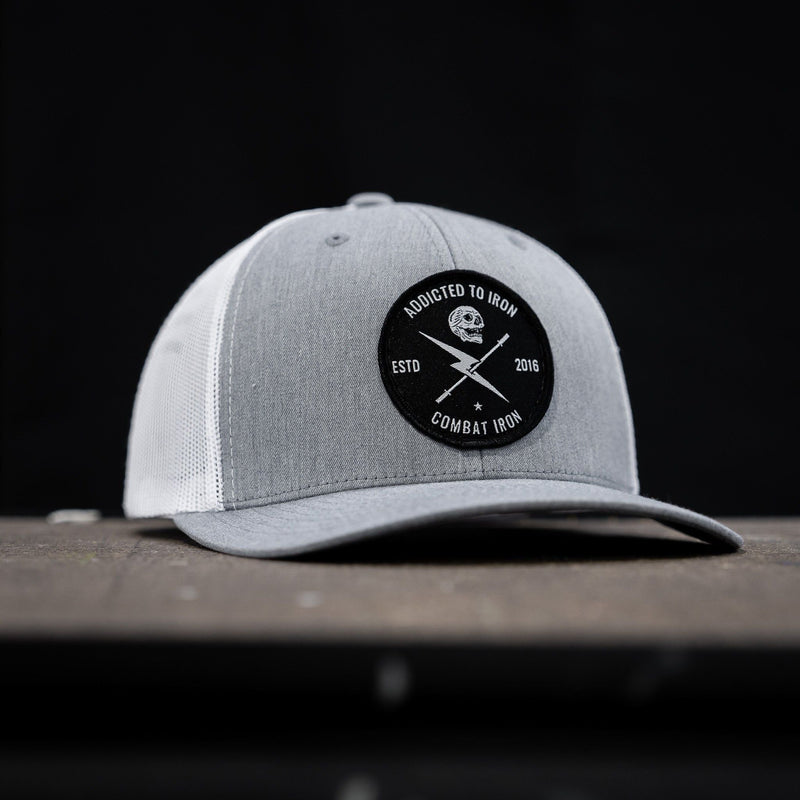 Load image into Gallery viewer, Addicted To Iron Patch Snapback Hat

