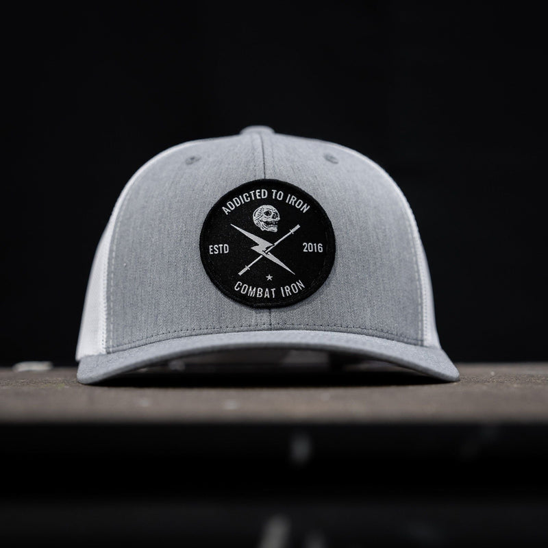 Load image into Gallery viewer, Addicted To Iron Patch Snapback Hat
