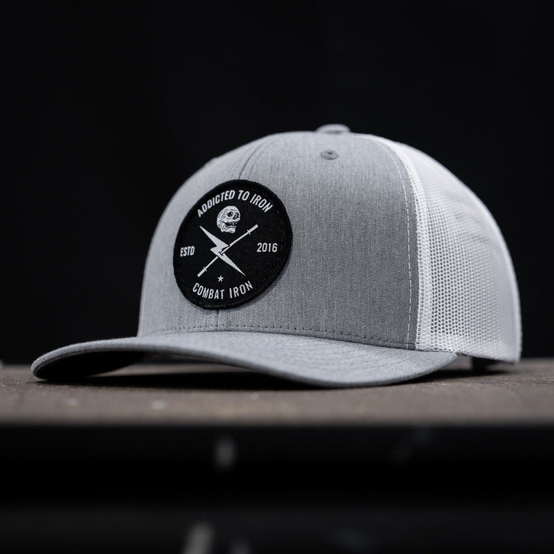 Load image into Gallery viewer, Addicted To Iron Patch Snapback Hat
