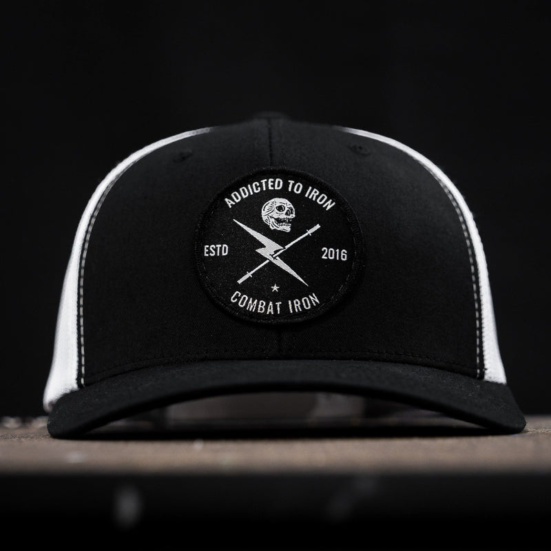 Load image into Gallery viewer, Addicted To Iron Patch Snapback Hat
