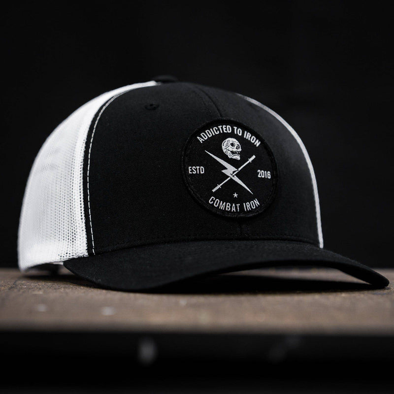 Load image into Gallery viewer, Addicted To Iron Patch Snapback Hat
