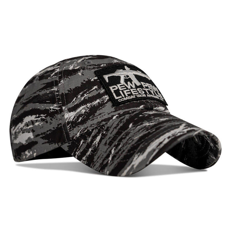 Load image into Gallery viewer, Ripstop Pew Pew Lifesyle Patch Tactical Ripstop Mesh Snapback Hat
