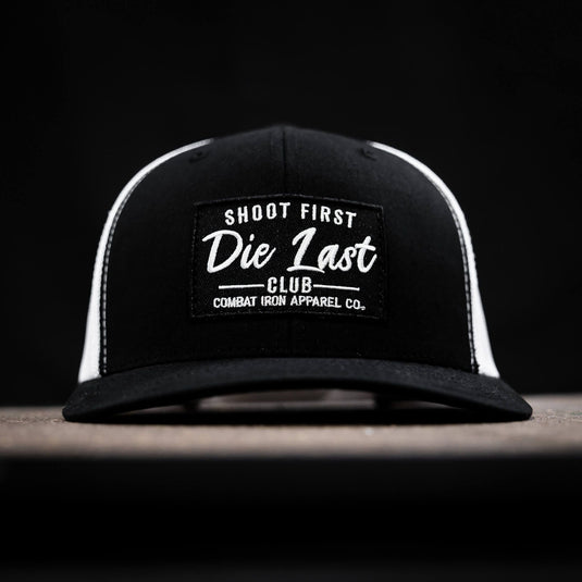 Shoot First. Die Last. Club Patch Snapback