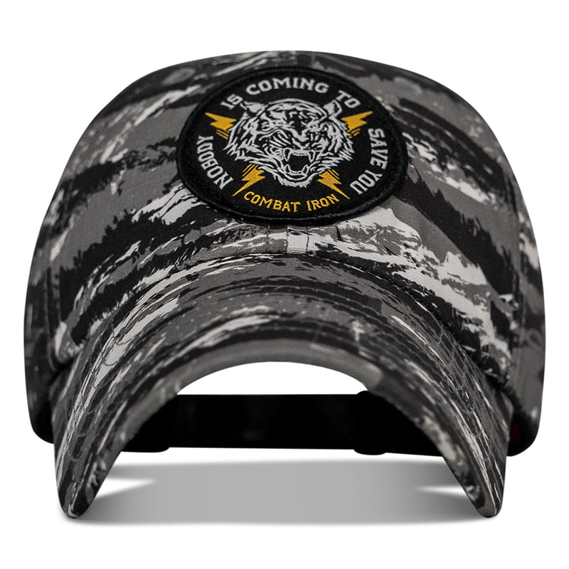 Load image into Gallery viewer, Ripstop Nobody Is Coming To Save You Patch Low Profile Hat
