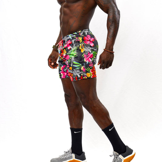 Mid Thigh Mesh Training / Lifestyle Shorts | 5"