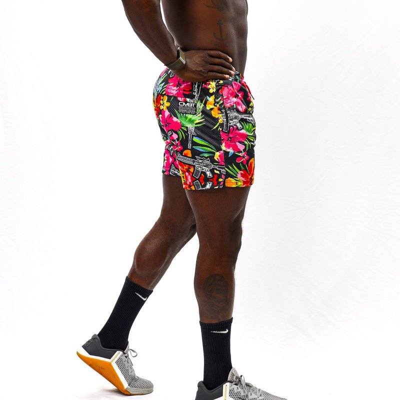 Load image into Gallery viewer, Mid Thigh Mesh Training / Lifestyle Shorts | 5"
