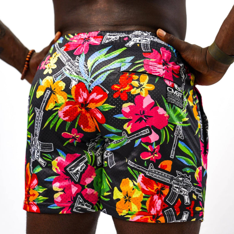 Load image into Gallery viewer, Mid Thigh Mesh Training / Lifestyle Shorts | 5"
