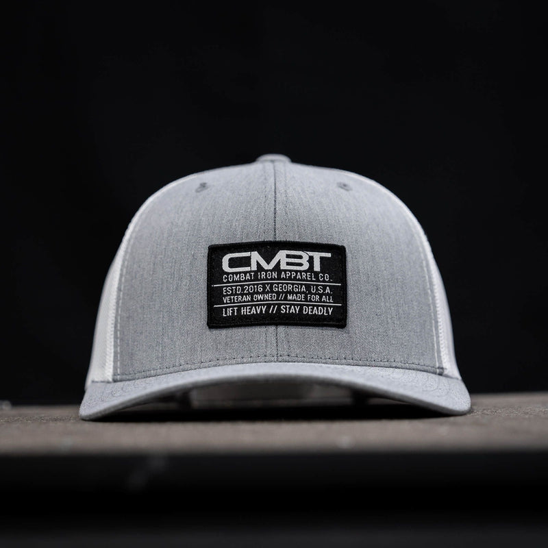 Load image into Gallery viewer, Branded CMBT Labeled Mid-Profile Snapback Hat
