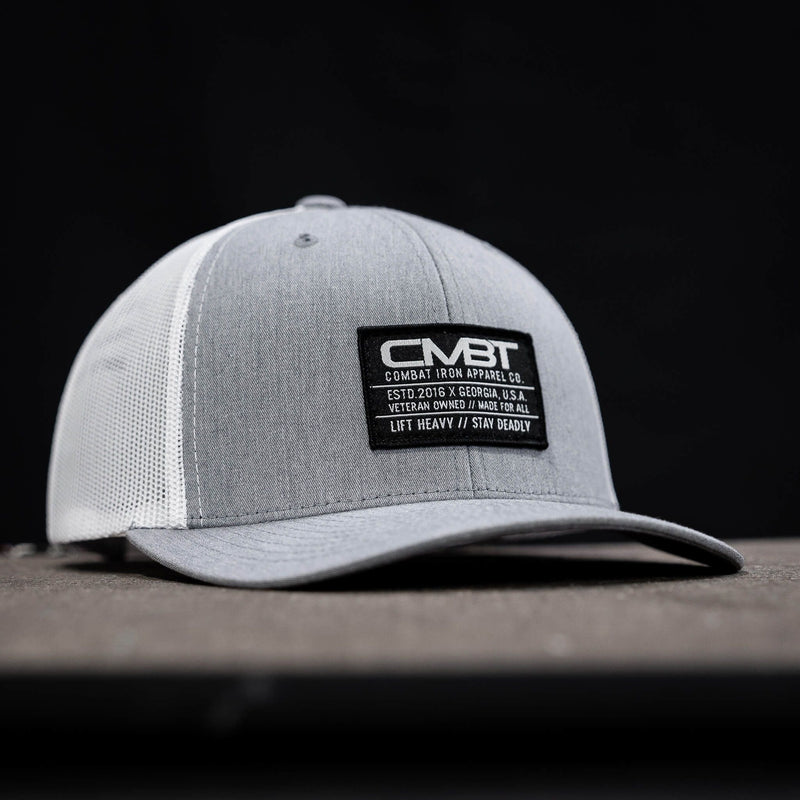 Load image into Gallery viewer, Branded CMBT Labeled Mid-Profile Snapback Hat
