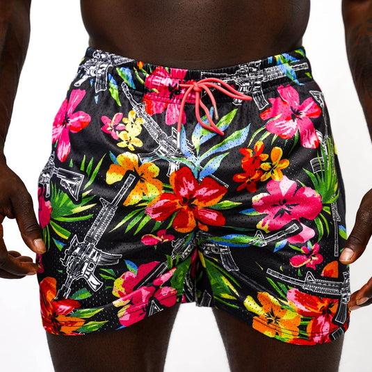 Mid Thigh Mesh Training / Lifestyle Shorts | 5"
