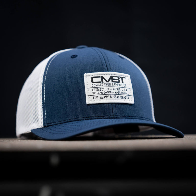 Load image into Gallery viewer, Branded CMBT White Labeled Snapback Hat
