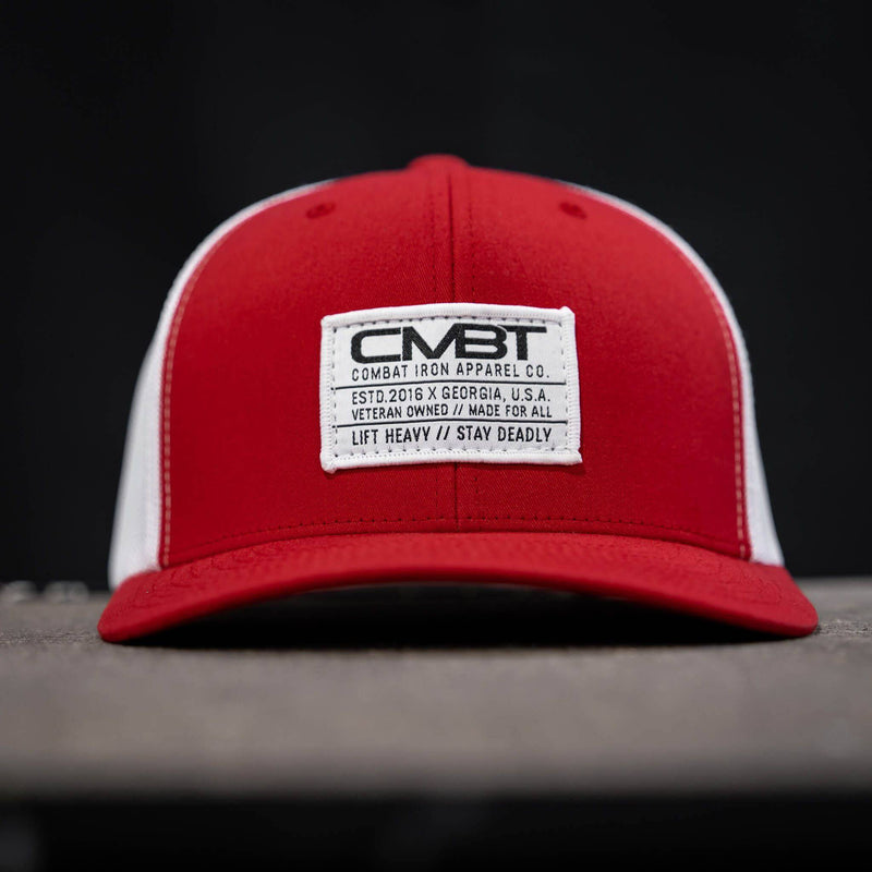 Load image into Gallery viewer, Branded CMBT White Labeled Snapback Hat
