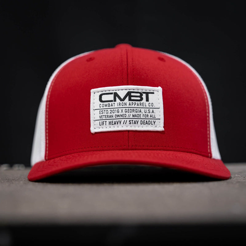 Load image into Gallery viewer, Branded CMBT White Labeled Snapback Hat

