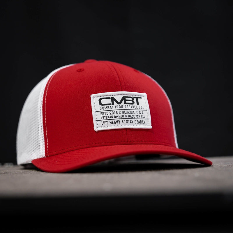Load image into Gallery viewer, Branded CMBT White Labeled Snapback Hat
