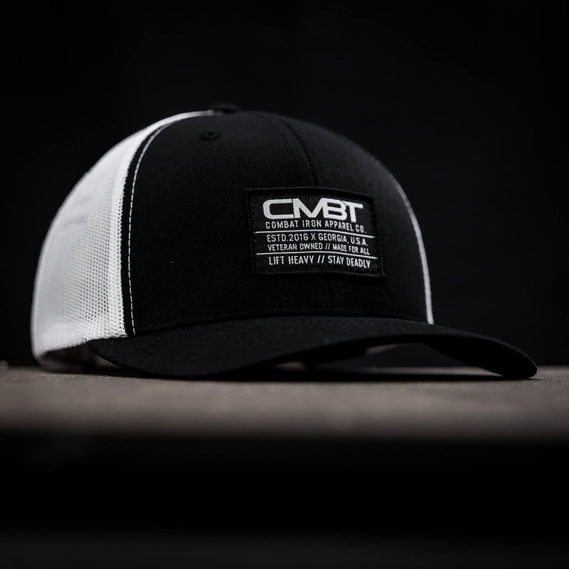 Load image into Gallery viewer, Branded CMBT Labeled Mid-Profile Snapback Hat

