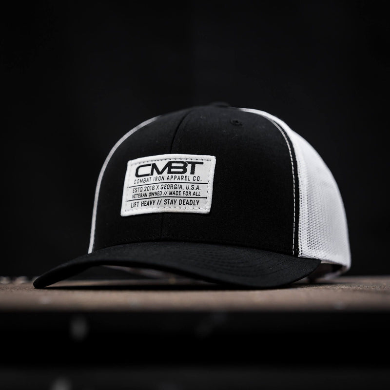 Load image into Gallery viewer, Branded CMBT White Labeled Snapback Hat
