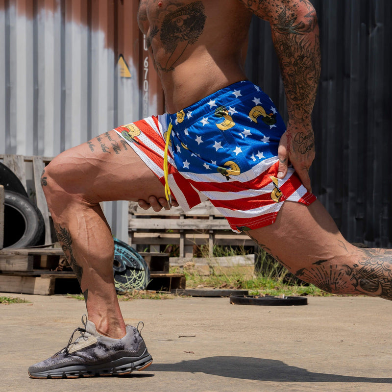Load image into Gallery viewer, Mid Thigh Mesh Training / Lifestyle Shorts | 5"
