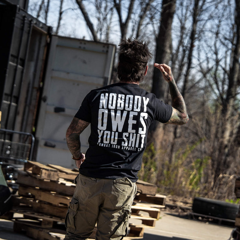 Load image into Gallery viewer, Nobody Owes You Men&#39;s T-Shirt
