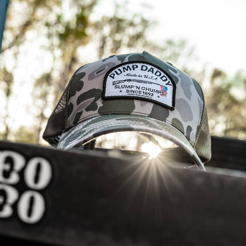 Load image into Gallery viewer, Pump Daddy Slump&#39;n Chumps Original Patch SnapBack
