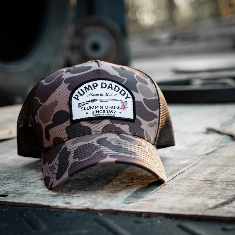 Load image into Gallery viewer, Pump Daddy Slump&#39;n Chumps Original Patch SnapBack
