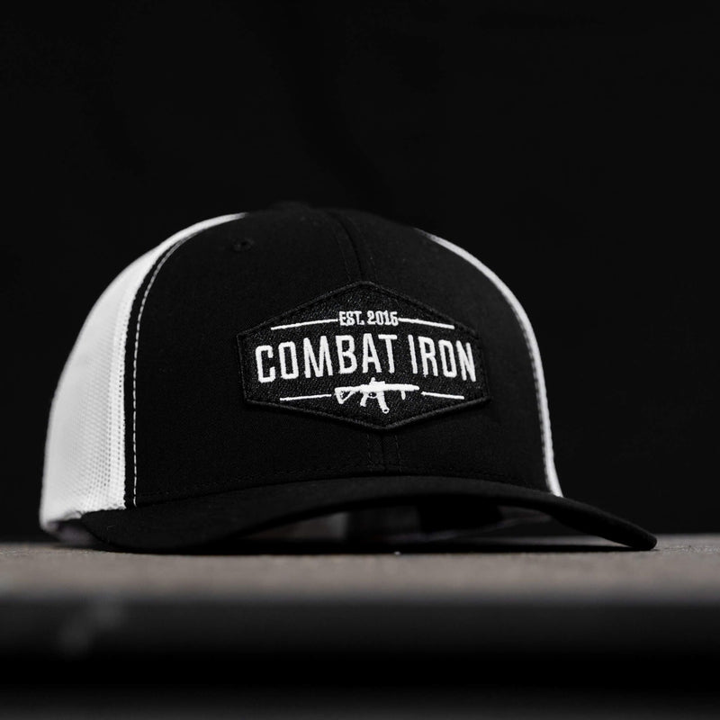 Load image into Gallery viewer, Original AR Black Patch Snapback Hat
