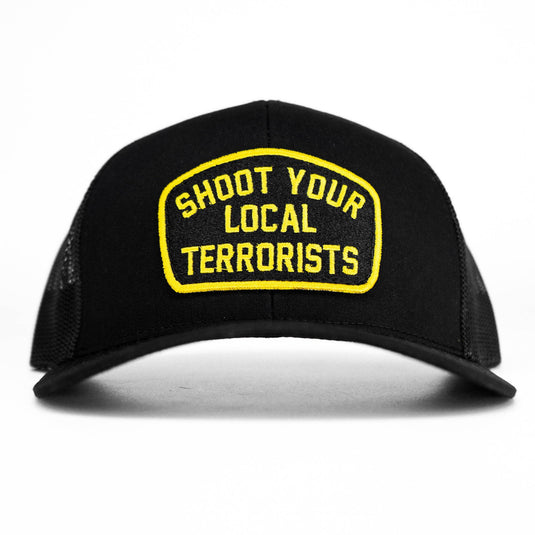 Shoot Your Local Terrorists Patch Snapback Hat