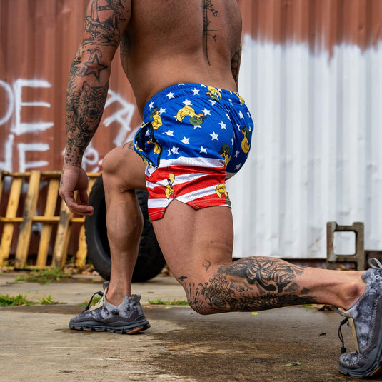 Mid Thigh Mesh Training / Lifestyle Shorts | 5"