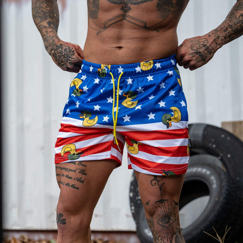 Load image into Gallery viewer, Mid Thigh Mesh Training / Lifestyle Shorts | 5"
