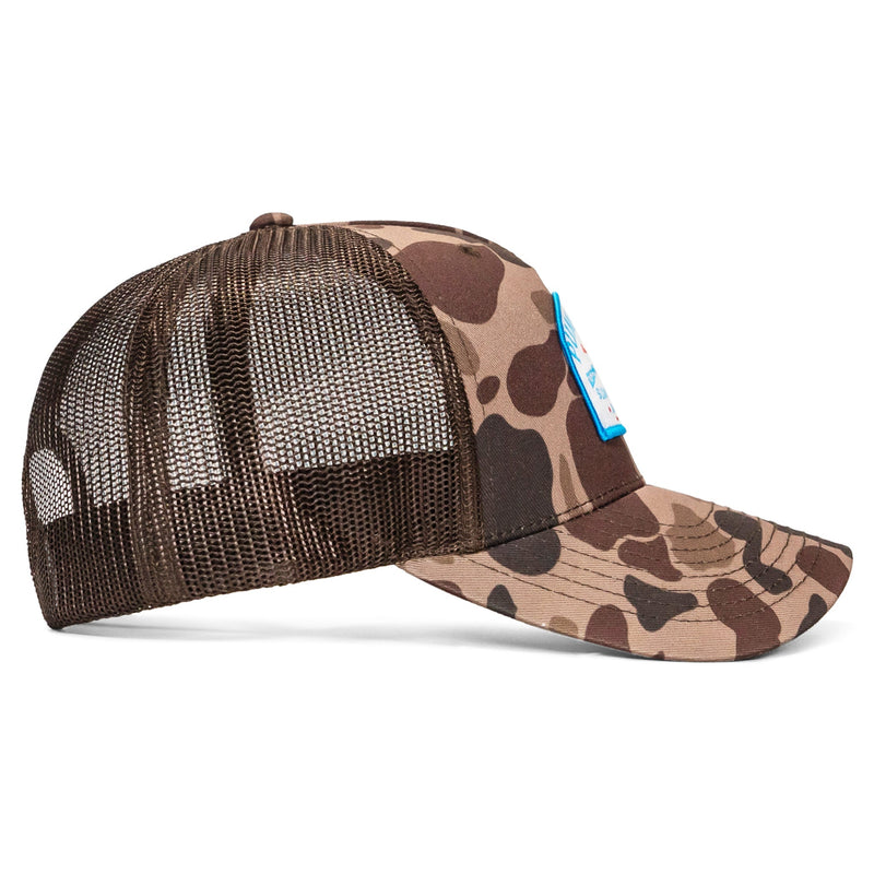 Load image into Gallery viewer, Pump Daddy Slump'n Chumps USA Patch SnapBack
