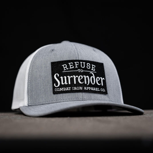 Refuse To Surrender B/W Patch Snapback Hat