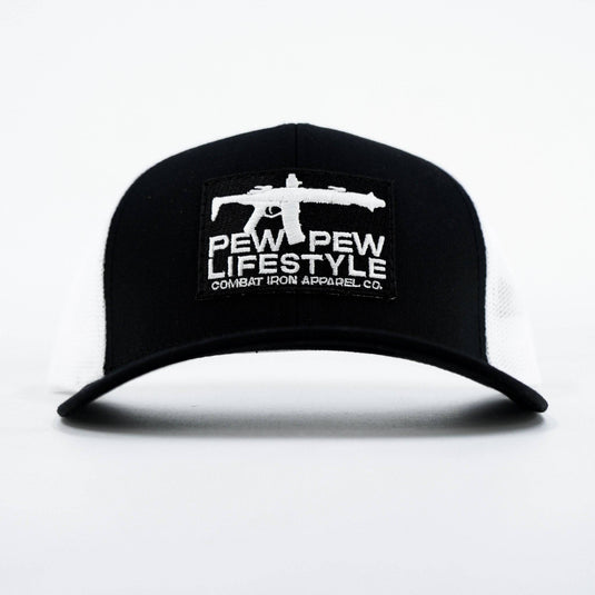 Pew Pew Lifestyle Patch Mid-Profile Snapback Hat