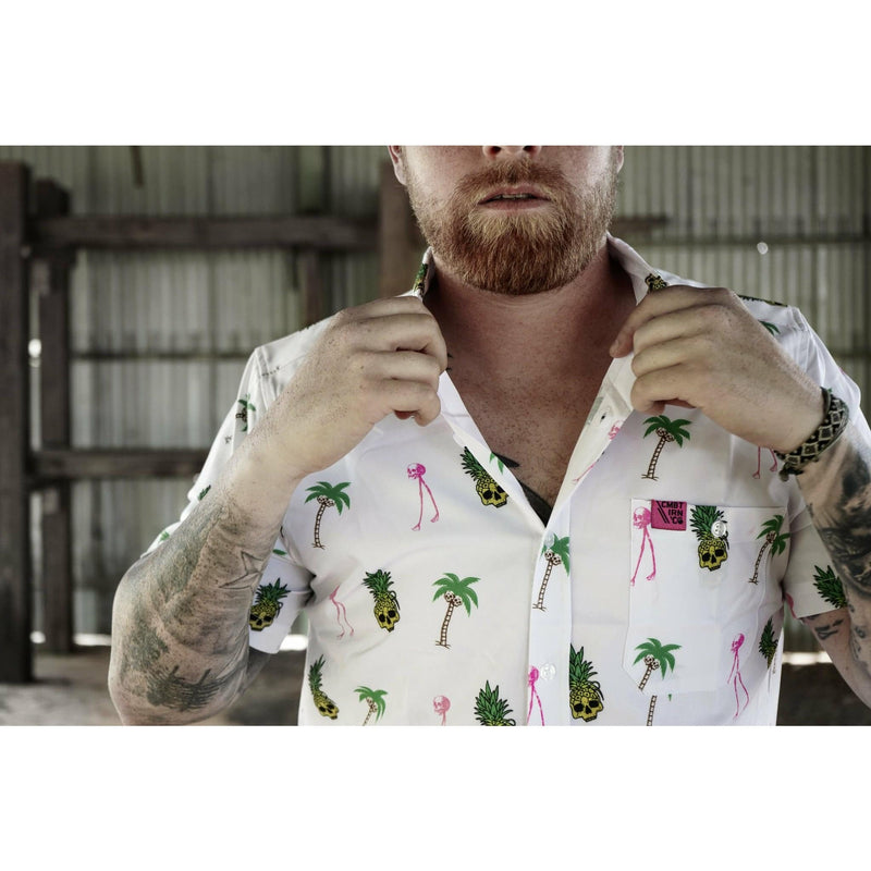 Load image into Gallery viewer, LIGHT WEIGHT BUTTON UP SHORT SLEEVE
