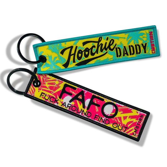 Flight Tag Keychains