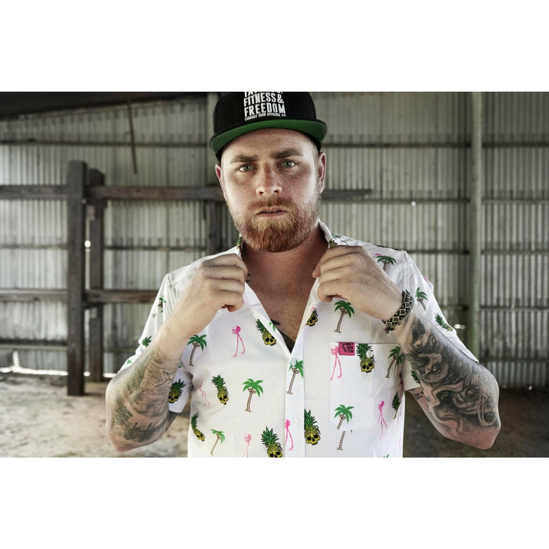 Load image into Gallery viewer, LIGHT WEIGHT BUTTON UP SHORT SLEEVE
