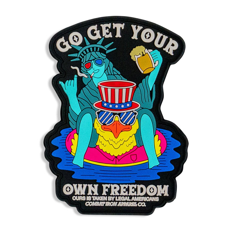 Load image into Gallery viewer, Go Get Your Own Freedom PVC Patch
