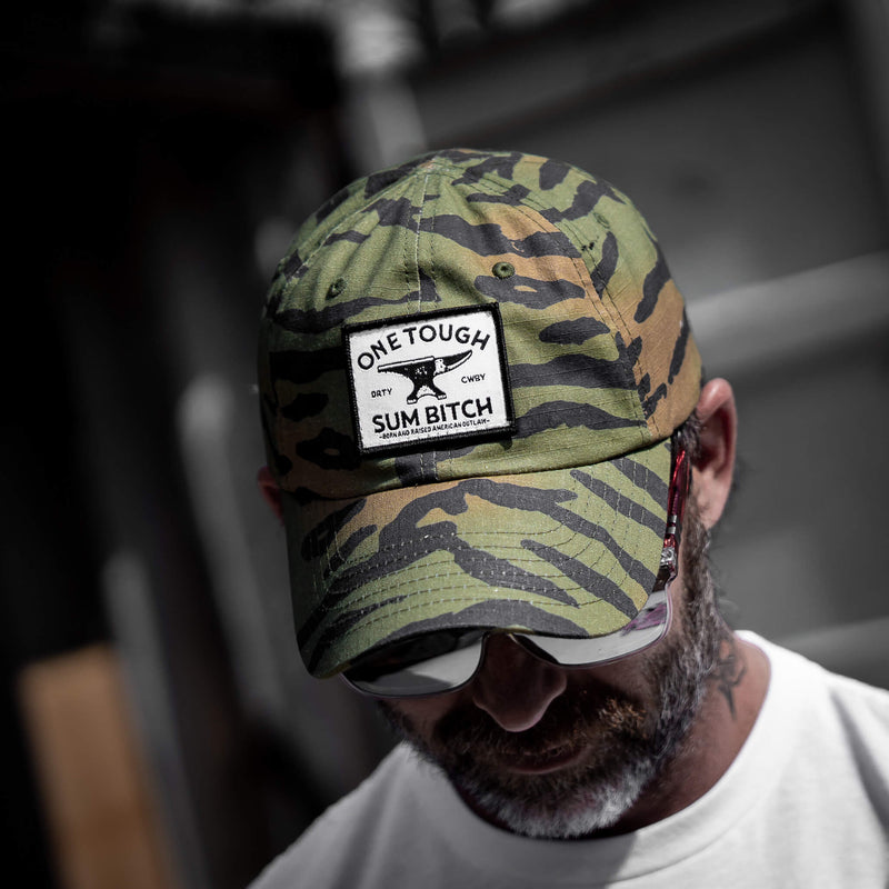Load image into Gallery viewer, One Tough Sum B Patch Ripstop Low Profile Hat
