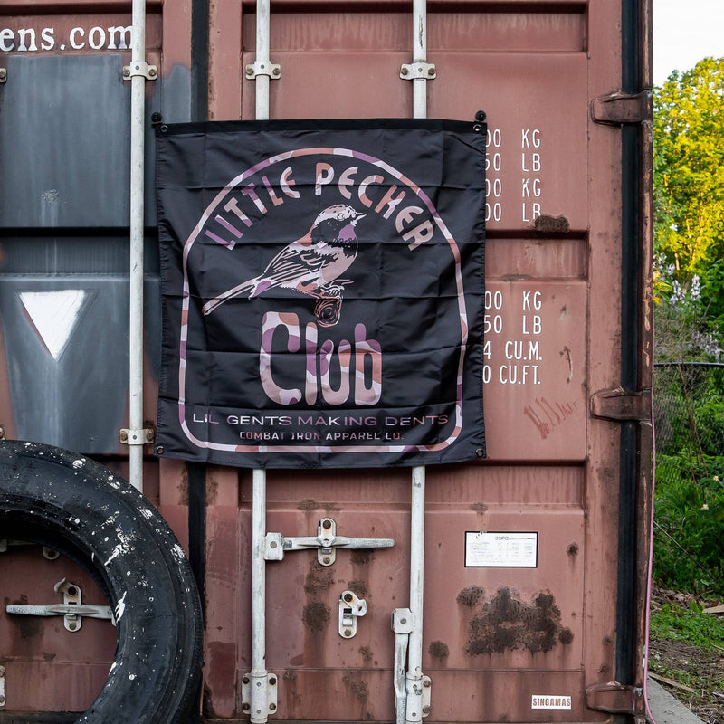 Load image into Gallery viewer, Little Pecker Club 3' X 3' Wall Flag
