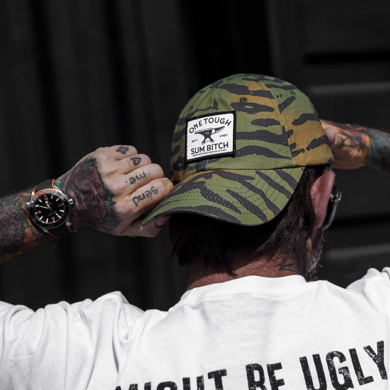 Load image into Gallery viewer, One Tough Sum B Patch Ripstop Low Profile Hat
