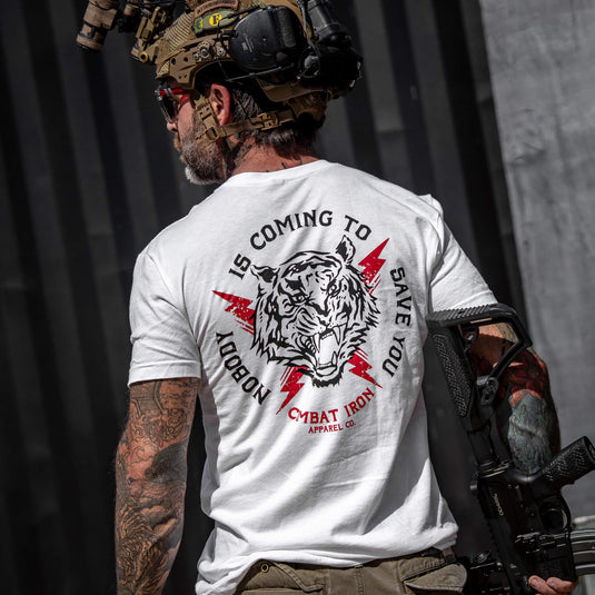 Nobody Is Coming To Save You Men's T-Shirt