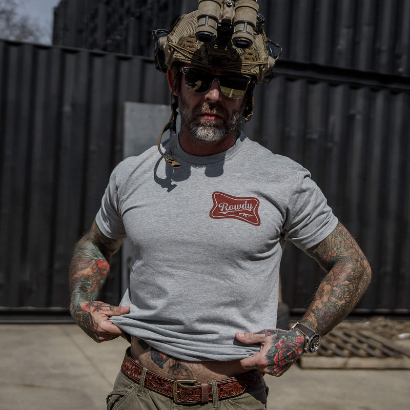 Load image into Gallery viewer, Rowdy Beer Logo Men&#39;s T-Shirt
