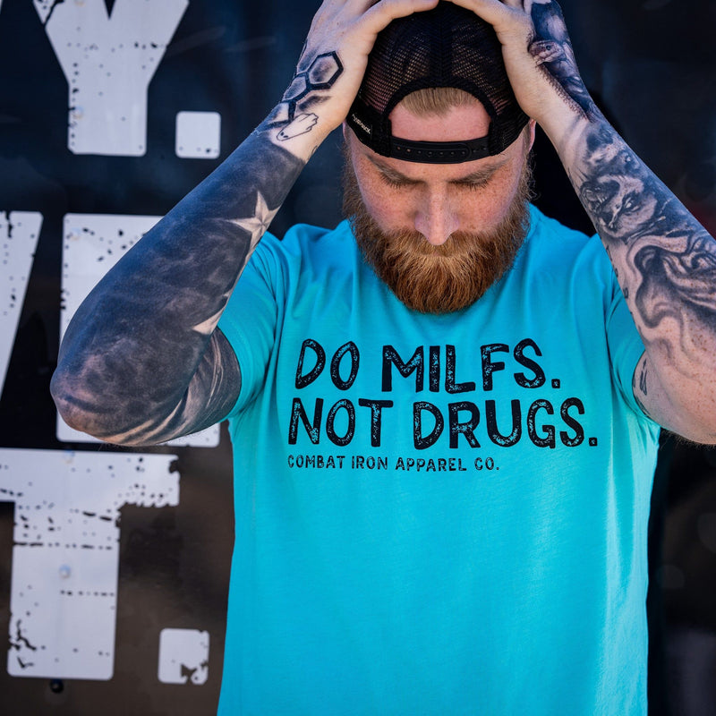Load image into Gallery viewer, Do Milfs. Not Drugs. Men&#39;s T-Shirt
