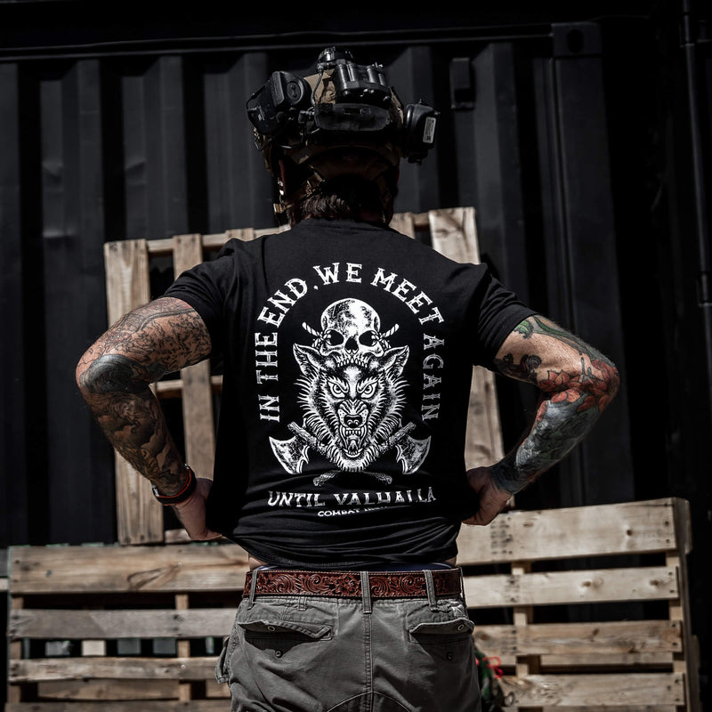 Load image into Gallery viewer, In the End, we meet Again | Unit Valhalla Men&#39;s T-Shirt
