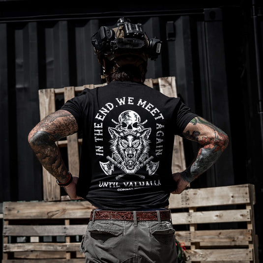 In the End, we meet Again | Unit Valhalla Men's T-Shirt
