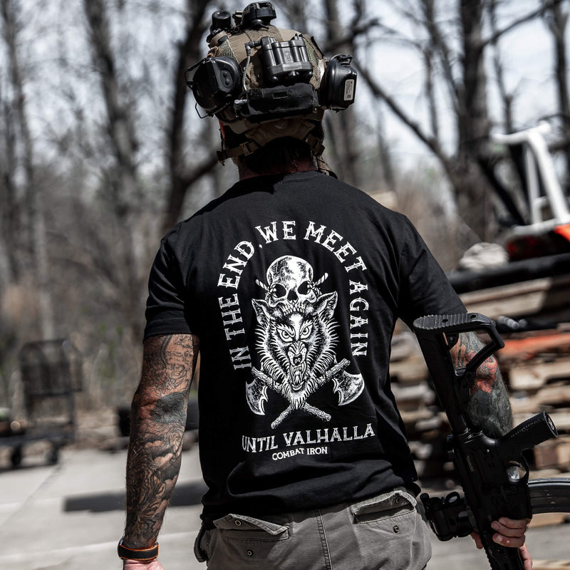 Load image into Gallery viewer, In the End, we meet Again | Unit Valhalla Men&#39;s T-Shirt
